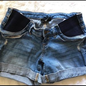 Maternity Jean Shorts